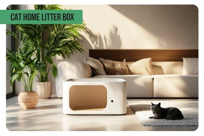 Cat Home Litter Box - Paco & Pepper