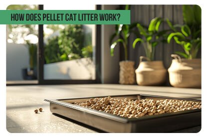 How does pellet cat litter work? - Paco & Pepper