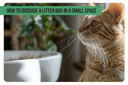 How to Disguise a Litter Box in a Small Space - Paco & Pepper
