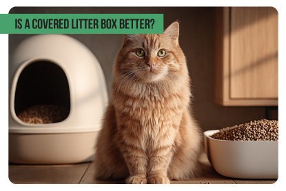 Is a Covered Litter Box Better? - Paco & Pepper