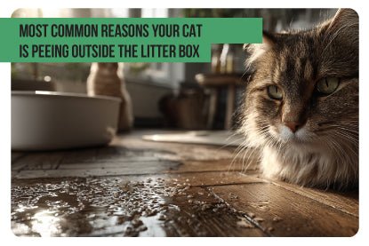 Most Common Reasons Your Cat is Peeing Outside the Litter Box - Paco & Pepper
