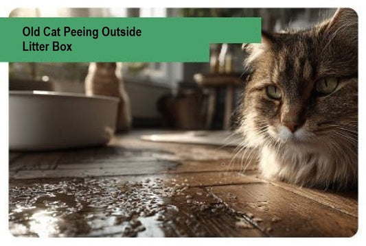 Old Cat Peeing Outside Litter Box - Paco & Pepper