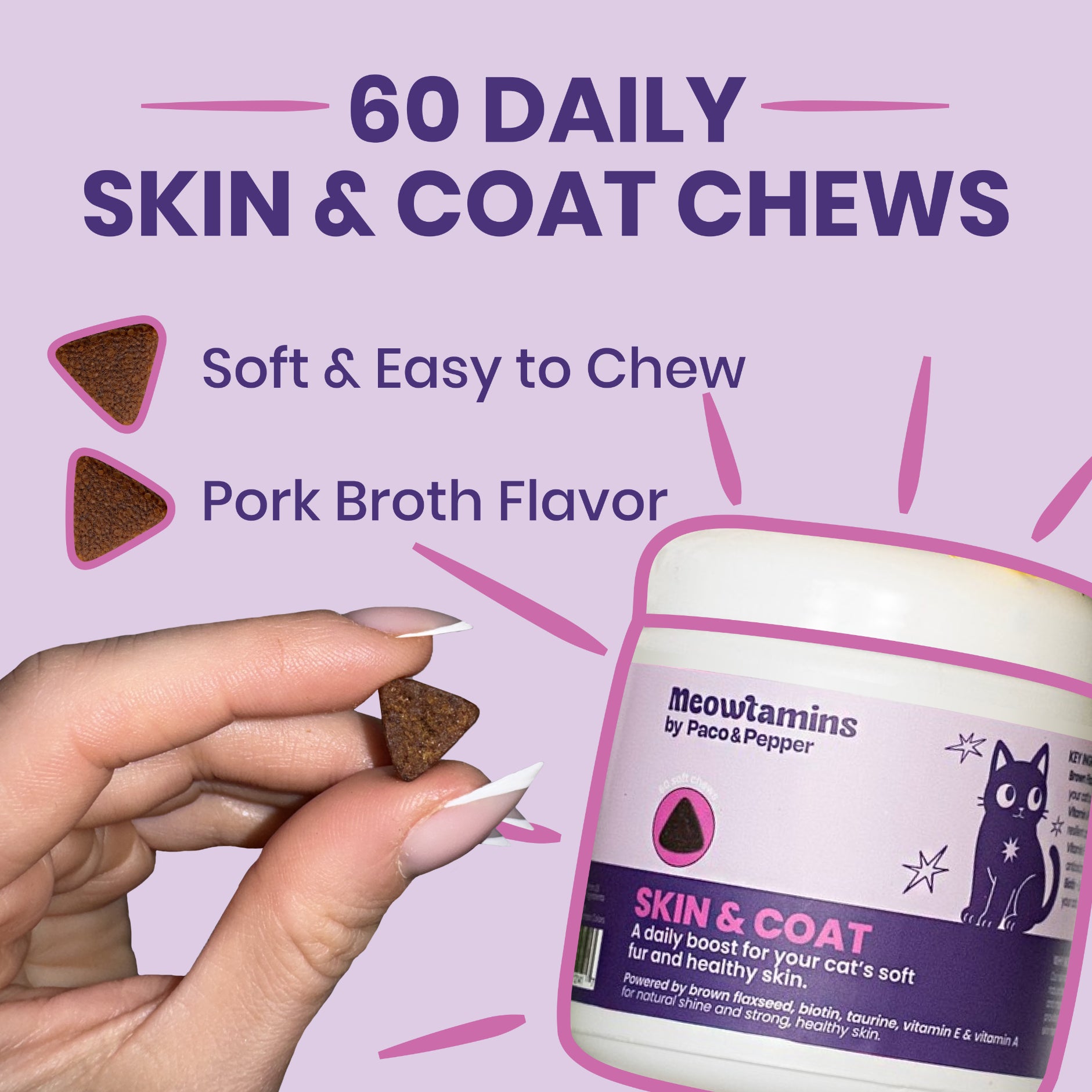 Meowtamins - Paco & Pepper