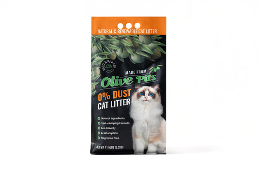Olive Pit Cat Litter