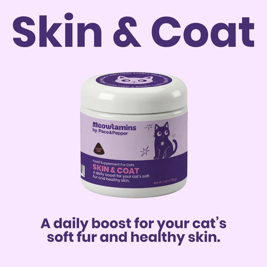 Meowtamins Skin & Coat (Free Gift) - Paco & Pepper